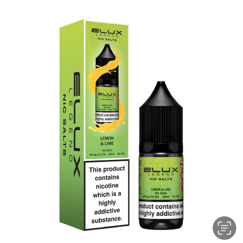 Elux Legend Salts – Lemon & Lime – 10ml