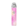 OXVA XLIM 4 pod kit in Aurora Petal Pink, front view with ring-light button