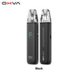 OXVA XLIM Go Lite pod kit in Black, front and back view