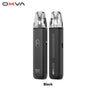OXVA XLIM Go Lite pod kit in Black, front and back view
