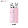 OXVA XLIM Go Lite pod kit in Light Pink, front and back view
