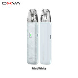 OXVA XLIM Go Lite pod kit in Mist White, front and back view