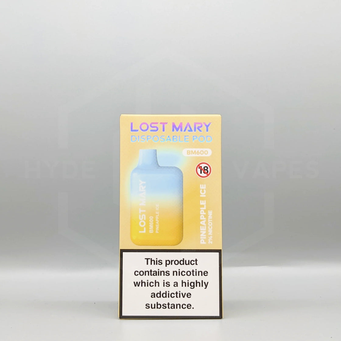 pineapple ice lost mary bm600 disposable vape