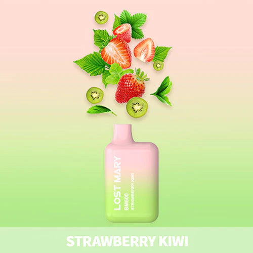 strawberry kiwi lost mary bm600 disposable vape