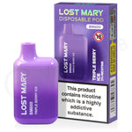 Load image into Gallery viewer, tripple berry ice lost mary bm600 disposable vape
