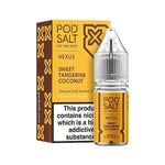 Load image into Gallery viewer, Sweet Tangerine Coconut Nic Salt 20mg E-Liquid By Pod Salt
