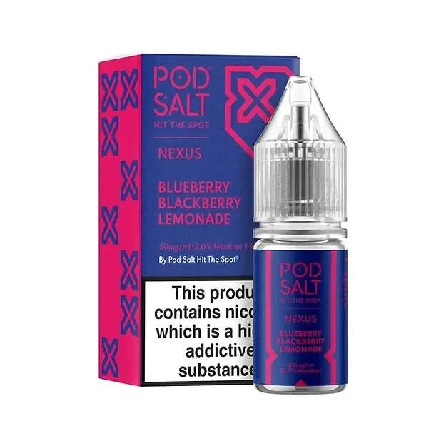 Blueberry Blackberry Lemonade Nexus Nic Salt by Pod Salt E-Liquid | Buy 2 Get 1 free