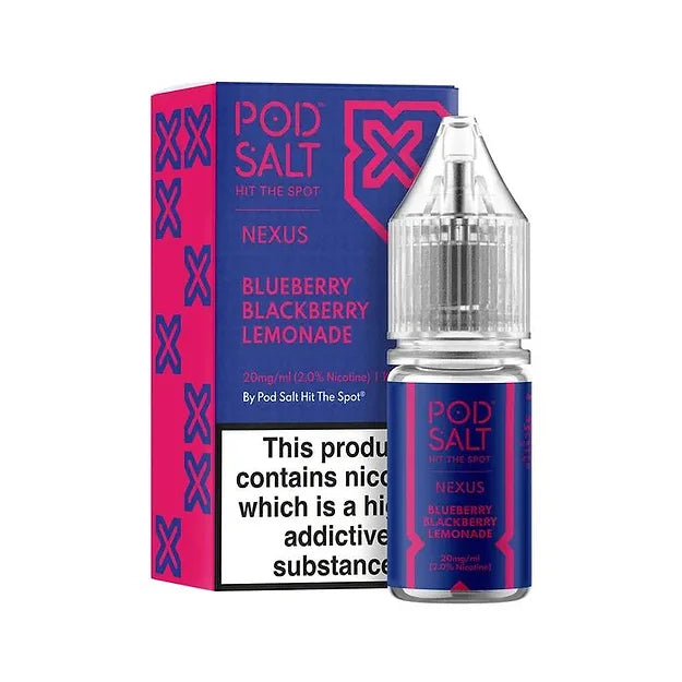 Blueberry Blackberry Lemonade Nexus Nic Salt by Pod Salt E-Liquid