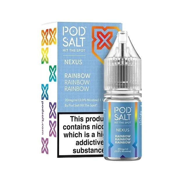 Rainbow Nexus Nic Salt By Pod Salt E-Liquid | Buy 2 Get 1 free