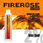 Load image into Gallery viewer, vim bull elux firerose ex4500 disposable vape
