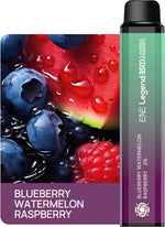 Load image into Gallery viewer, blueberry watermelon raspberry elux ene legend 3500 mesh
