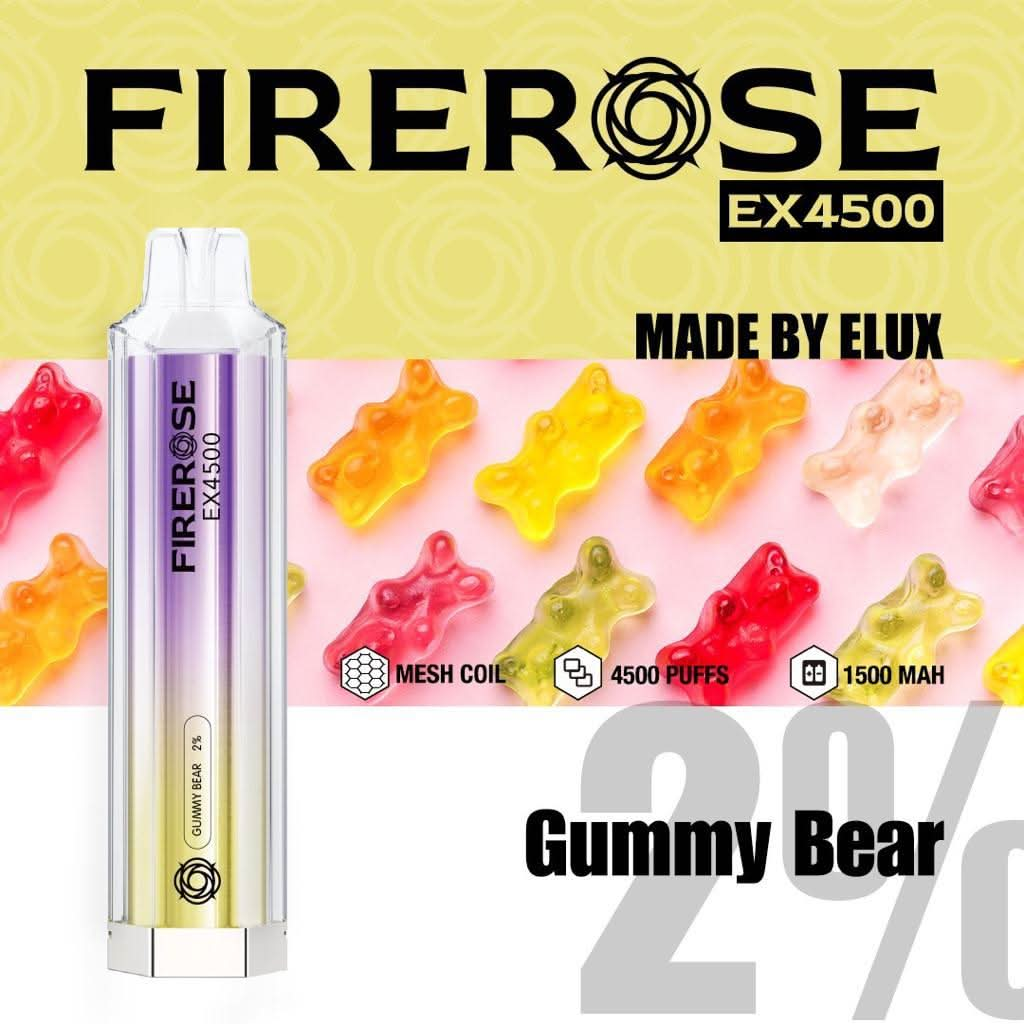 Elux Firerose Vape Gummy Bear