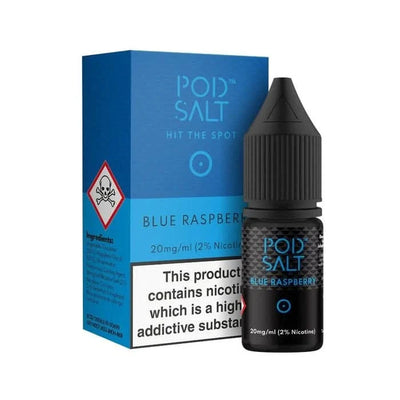 Blue Raspberry Nic Salt 20mg E-Liquid By Pod Salt | Buy 2 Get 1 free