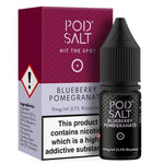 Load image into Gallery viewer, Blueberry Pomegranate Nic Salt 20mg E-Liquid By Pod Salt
