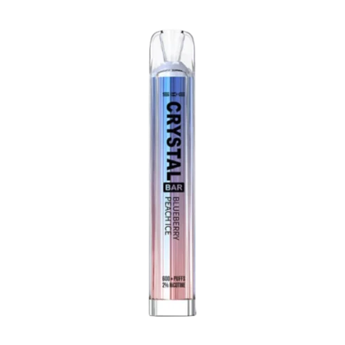 blueberry peach ice ske crystal bar 600 puffs