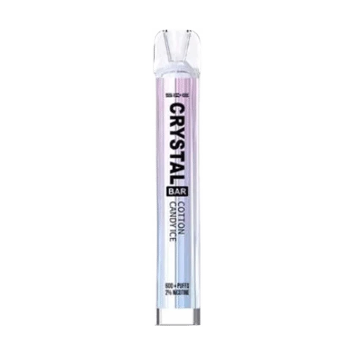cotton candy ice ske crystal bar 600 puffs