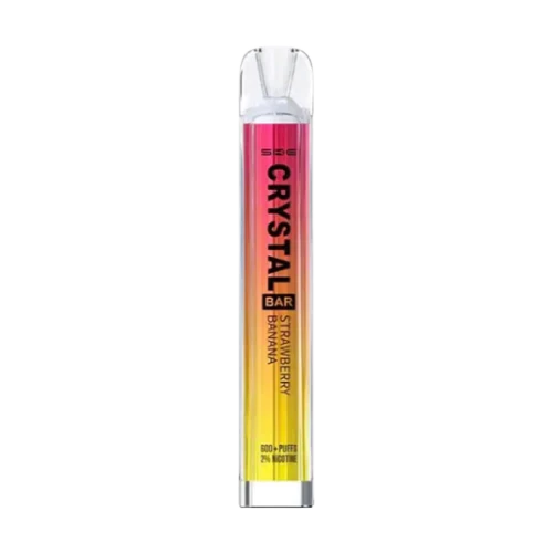 strawberry banana disposable ske crystal bar 600 puffs