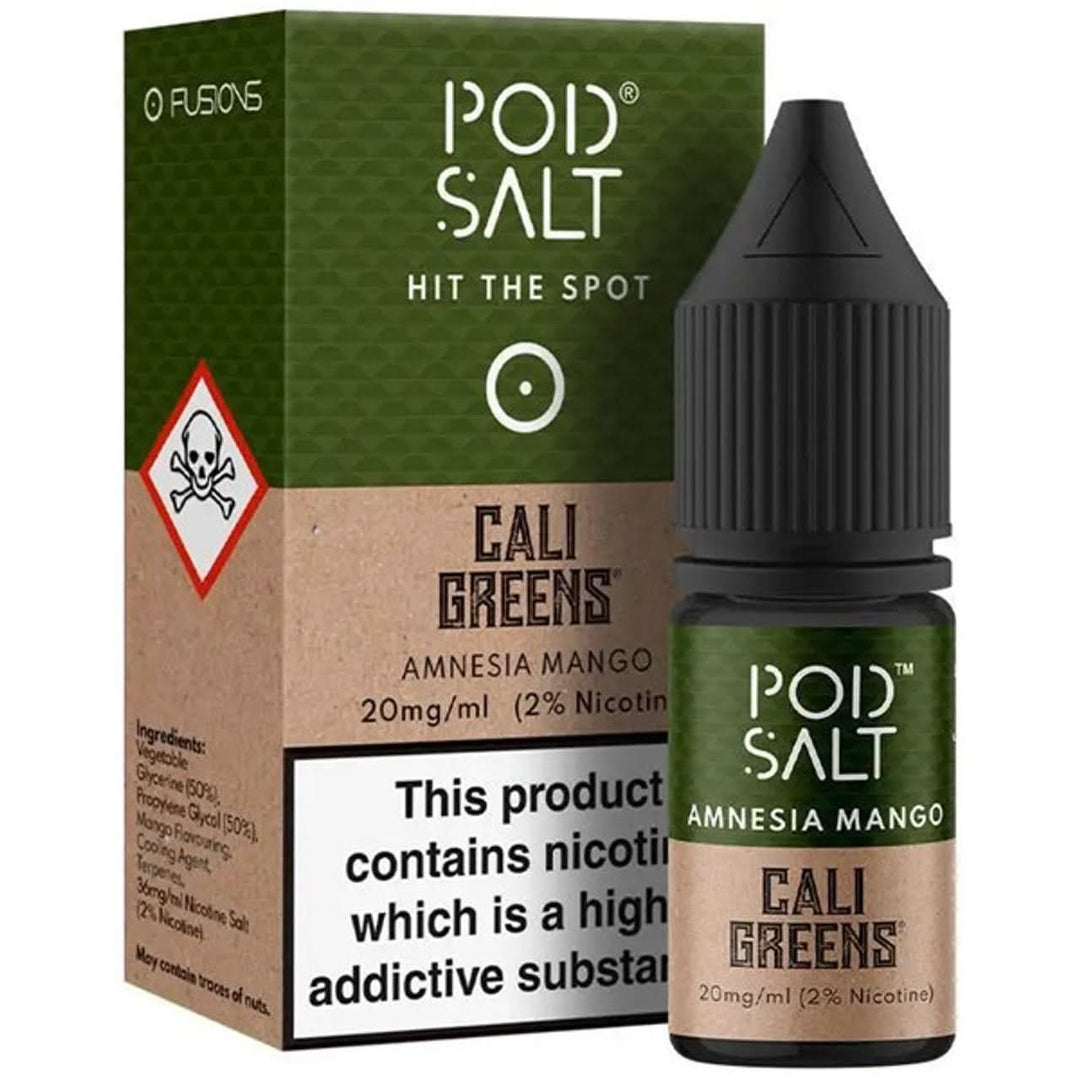 Amnesia Mango Nic Salt 20mg E Liquid By Pod Salt