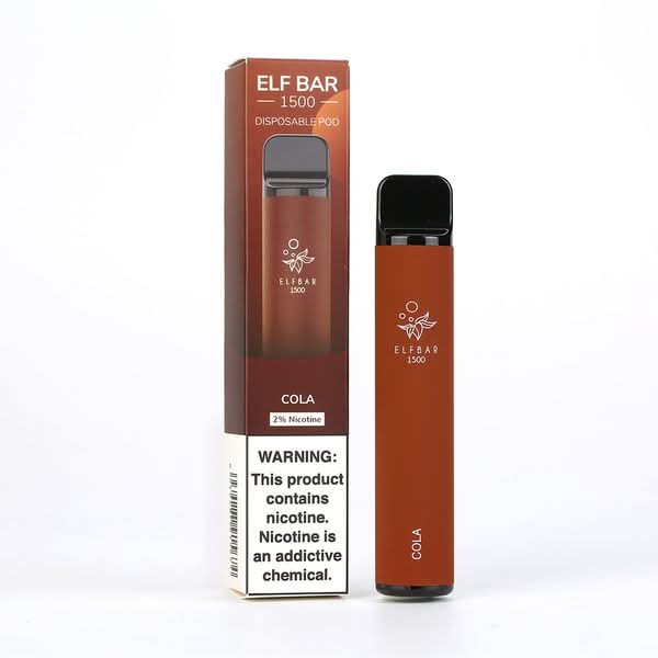 Cola Elf Bar 600 Puffs  Disposable Vape