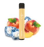 Load image into Gallery viewer, peach ice elf bar 600 puffs  disposable vape
