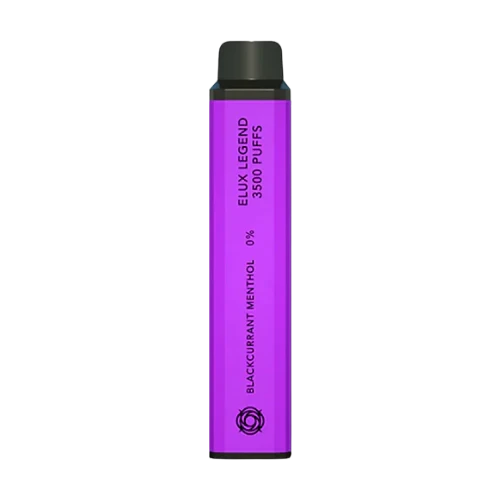 Elux Legend 3500  Blackcurrant Menthol Flavour Vape UK