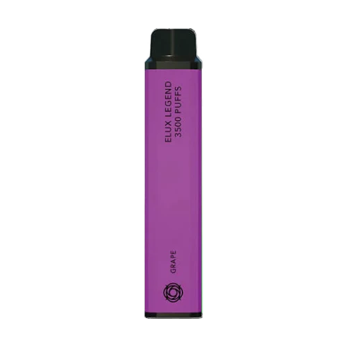 Elux Legend 3500  Grape Flavour Disposable Vape UK