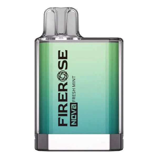 fresh mint  elux firerose nova 600 puffs