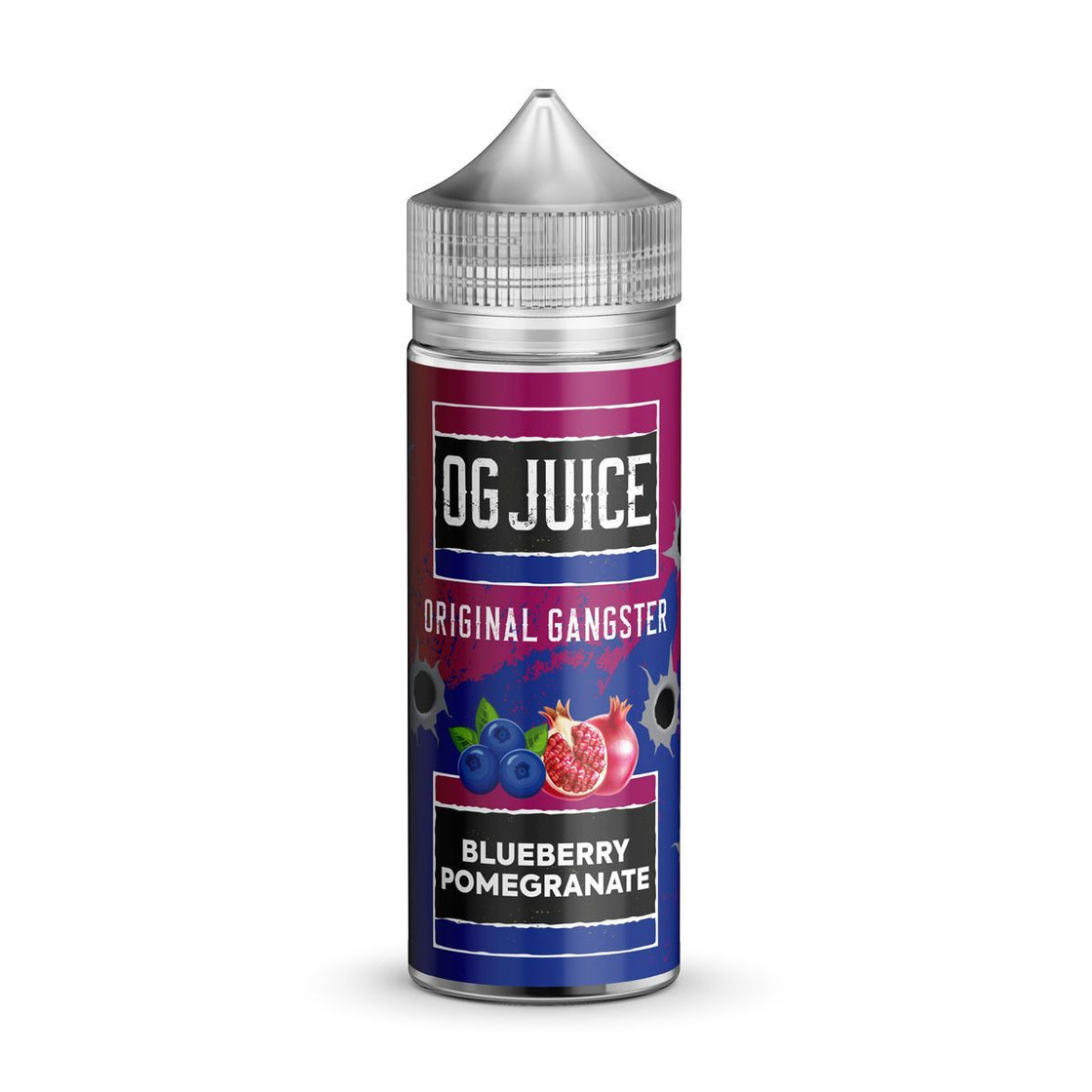 Blueberry Pomegranate Shortfill 100ml E-Liquid By OG Juice (Original Gangster)
