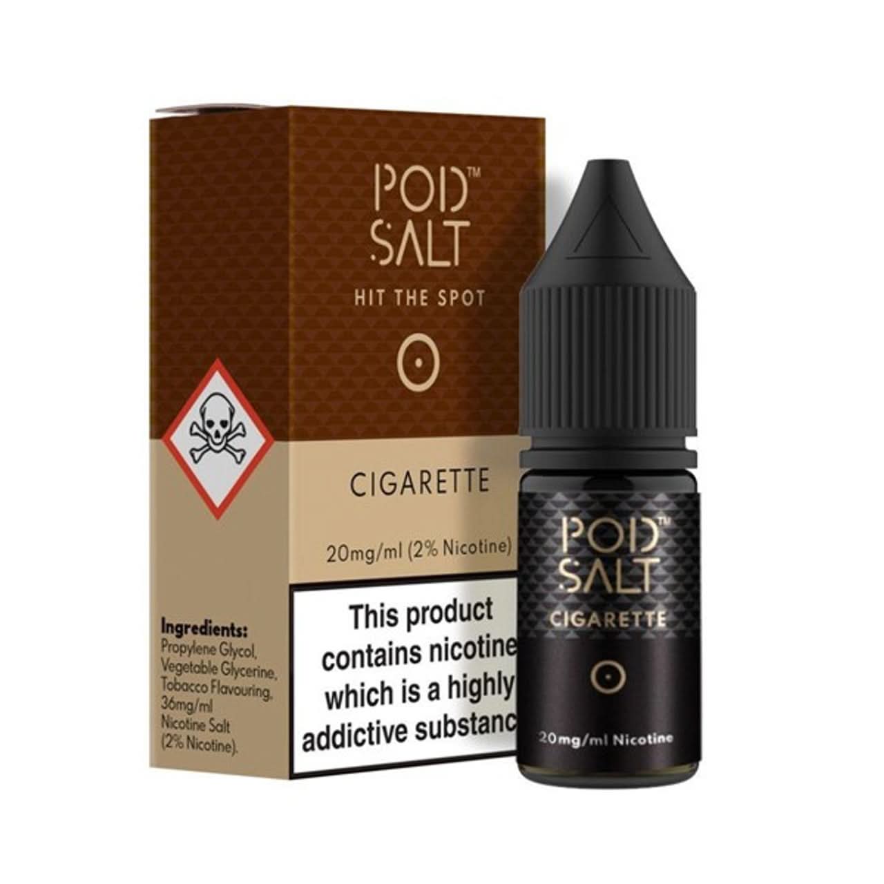 Cigarette Nic Salt 20mg E-Liquid By Pod Salt | Buy 2 Get 1 free 