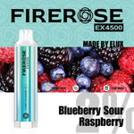 Load image into Gallery viewer, Elux Firerose Blueberry Sour Raspberry Vape
