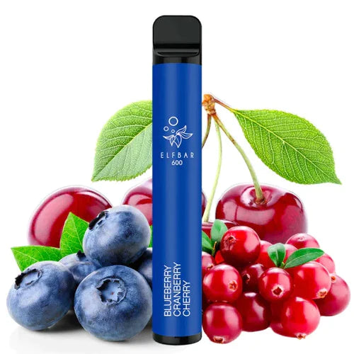 Blueberry Cherry Cranberry Elf Bar Disposable vape