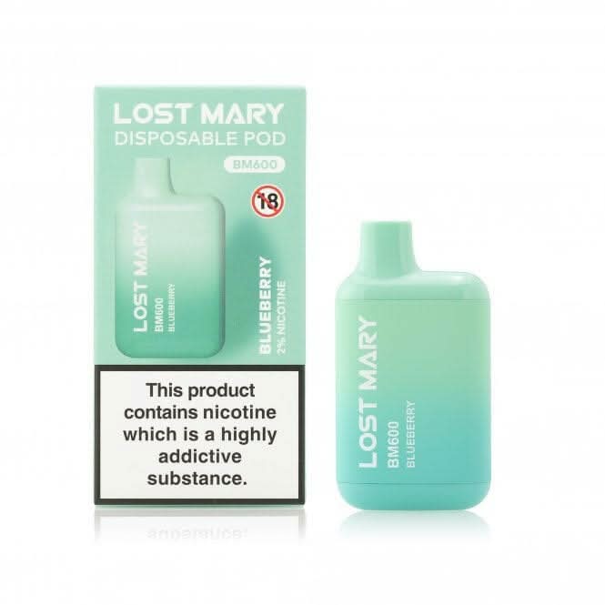 Blueberry Lost Mary BM600 Vape