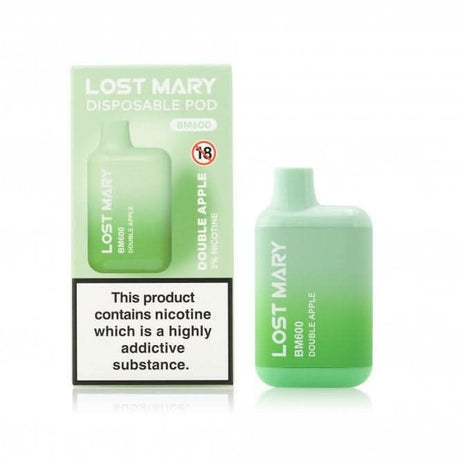 Double Apple Lost Mary BM600 Vape