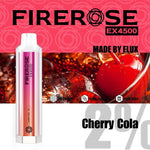 Load image into Gallery viewer, cherry cola elux firerose ex4500 disposable vape
